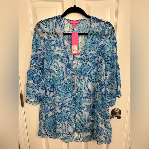 Lilly Pulitzer Swim Lilly Pulitzer Motley Open Coverup